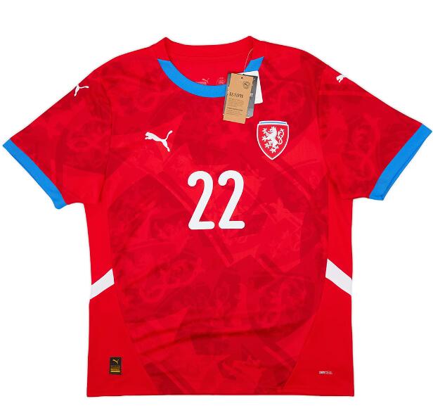 (image for) SOUČEK #22 Czech Home Jersey Euro 2024